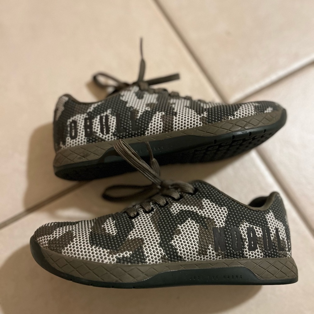 Camo trainers